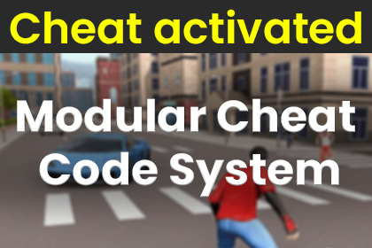 Modular Cheat Code System asset for Unity